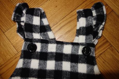 Teplé kárované šaty fred&flo 9/12m, f&f,80