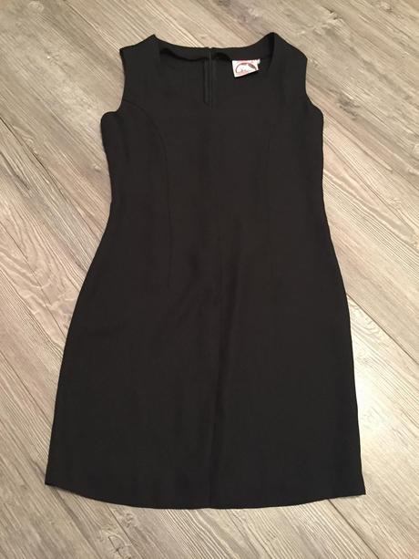 Čierne šaty s/m, s