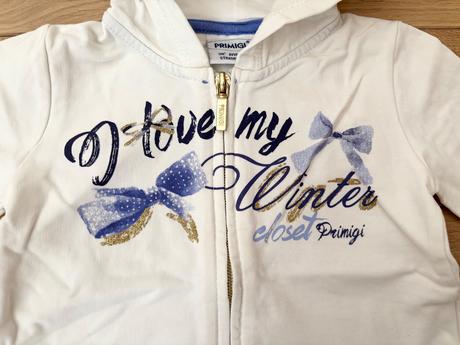 Krasna mikina primigi s volanovym ukoncenim, primigi,74