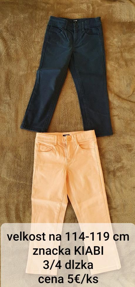 Dievčenské nohavice, 116