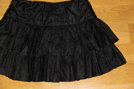 Koženková suknička, zara,110