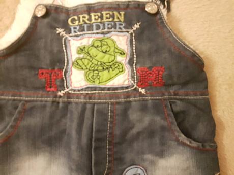 Detské zateplené rifle na traky veľkosť 62 - 68, 62