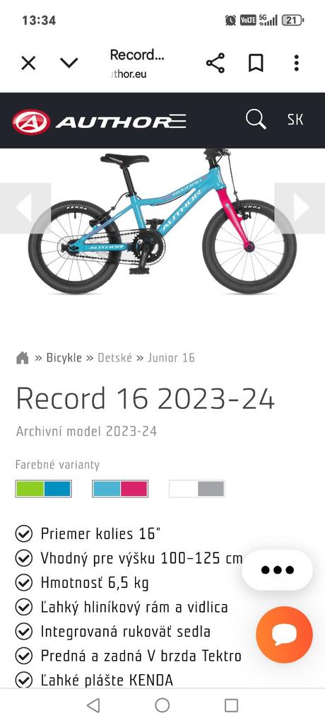 Bicykel author record 16, author,16