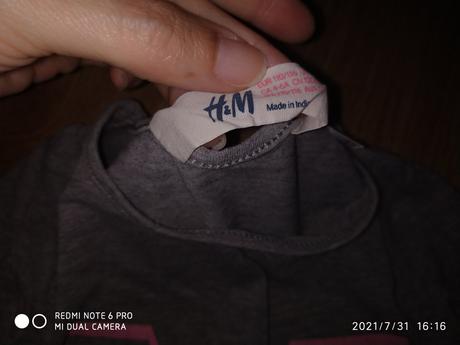 Tričko 4-6 rokov, h&m,110