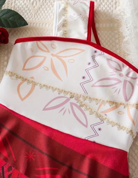 Moana vajana 2 šaty kostým, 