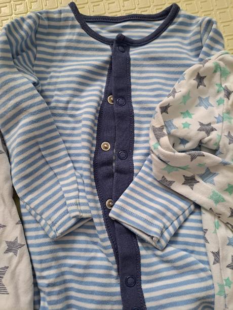 Dupačky f&f, rozm 62cm, 3ks, f&f,62