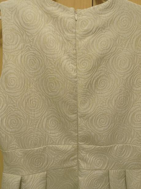 Kratke saty mintovo zlate, 40