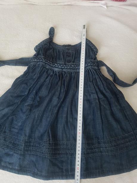 Riflove šaty h&m, h&m,98