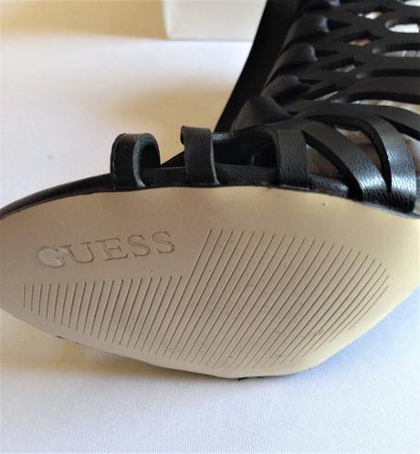 Guess sandále black vel.36 pc 188 eur, guess,36