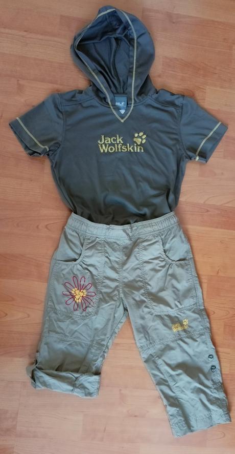 Jack wolfskin komplet na turistiku č.140, jack wolfskin,140