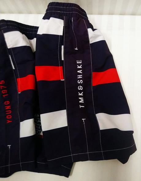 Pánske farebné kraťasy, tomahawk, l, l