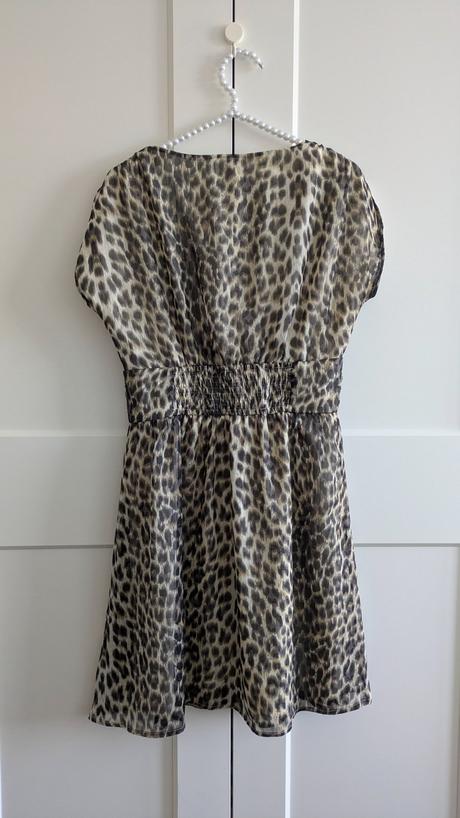 Ľahké leopardie šaty vero moda, vero moda,m