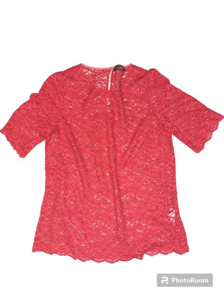 Luxusný čipkovaný top, s