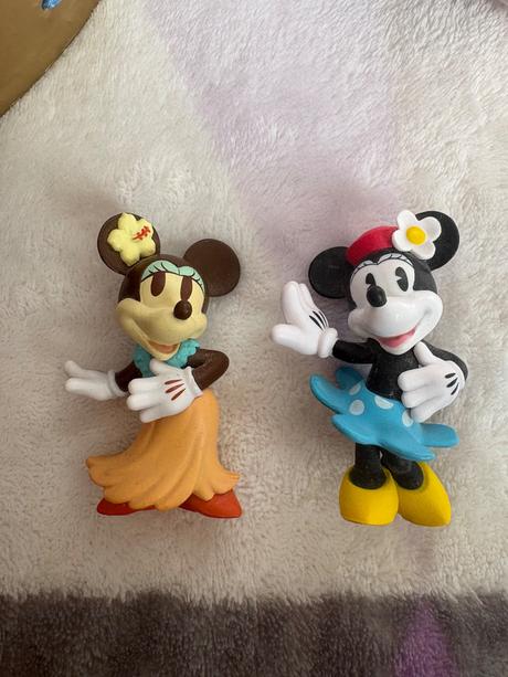 5ks vintage minnie postavičky z usa, 