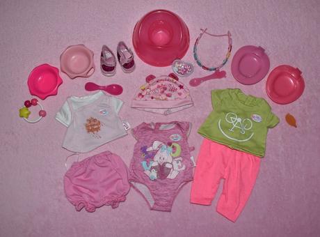 Výbava pre baby born bábiky 43 cm, 