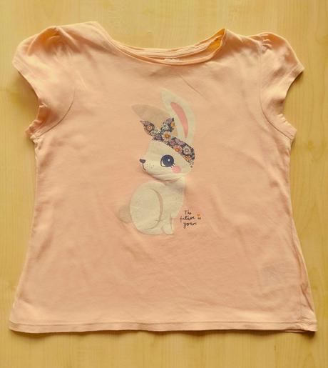 Tričko králiček, h&m,122