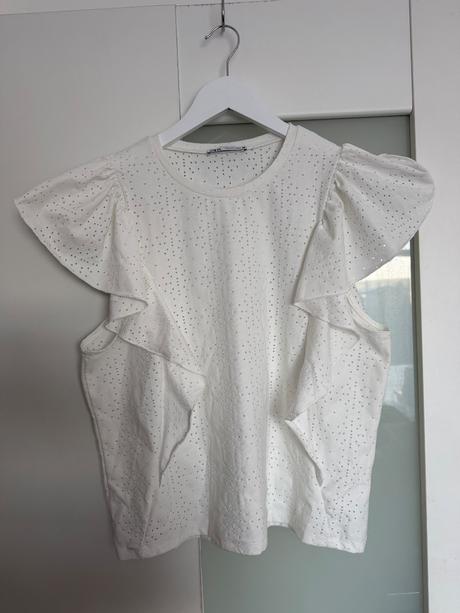 Romanticky top zara, zara,l