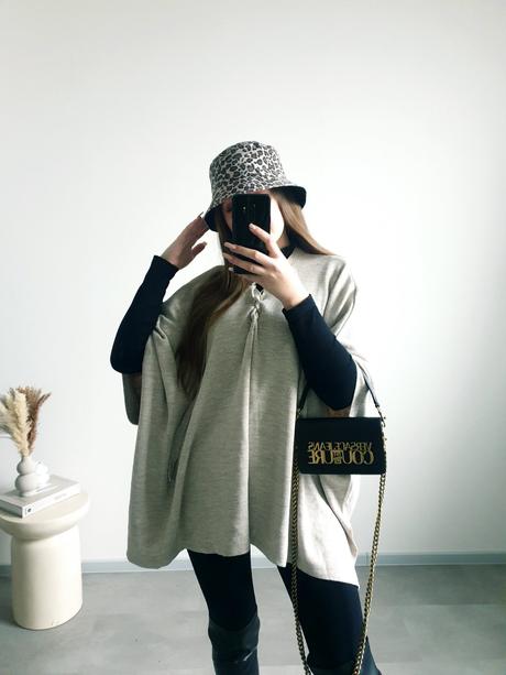 Pončo stradivarius, stradivarius,m