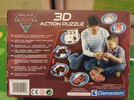 3d puzzle cars 2,