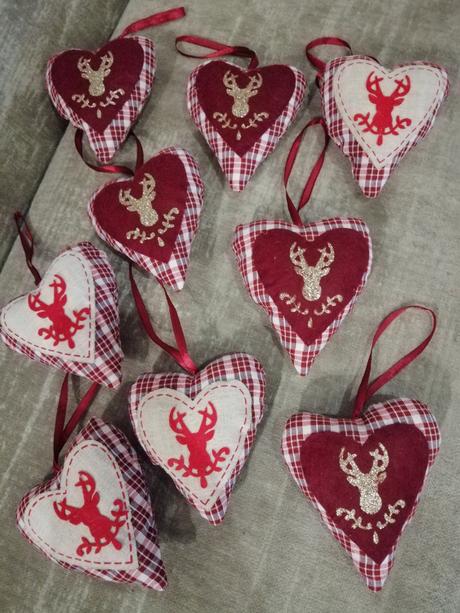 Vianočné ozdoby na stromček 9ks,