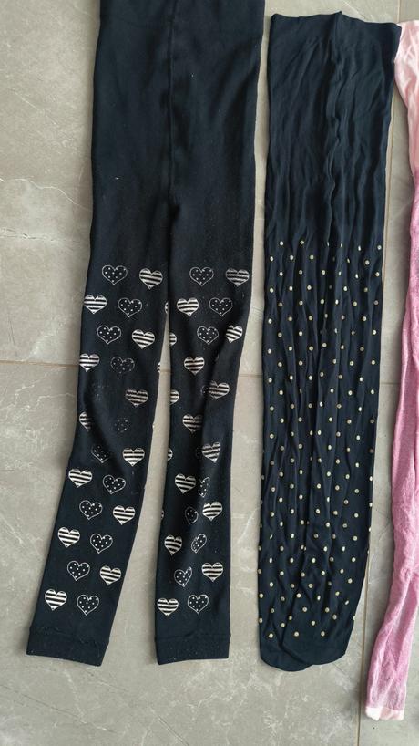 Nové a zánovné pančuchy pre dievča v.146,152 a 158, 152