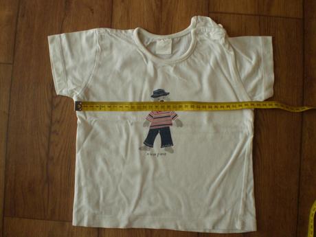 Bavlnené tričko s medvedíkom 2-3 roky, 98