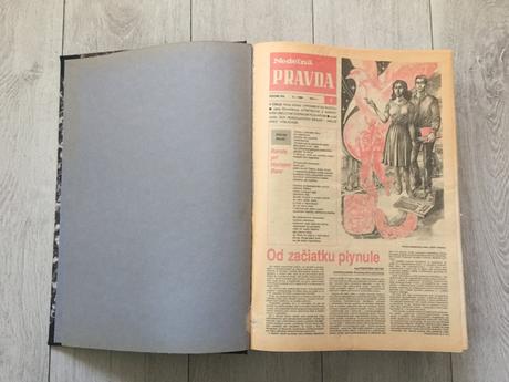 Nedeľná pravda 53 čisel, rok 1986 (zviazaný),