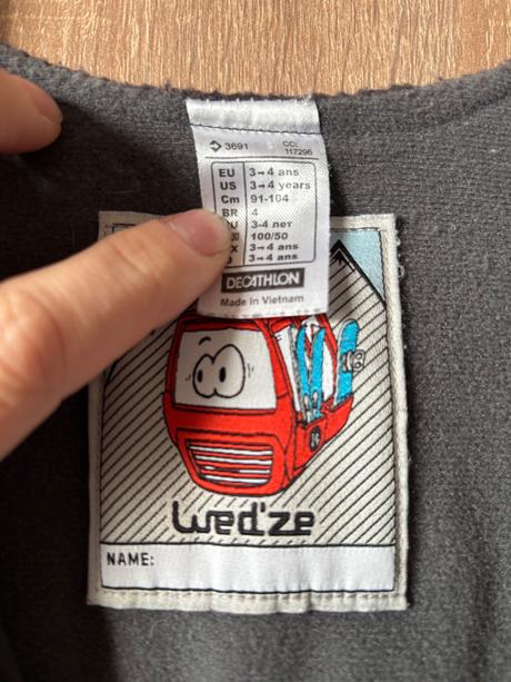 Oteplovačky, decathlon,104