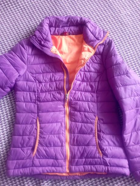 Tchibo fialová bunda, tcm,s