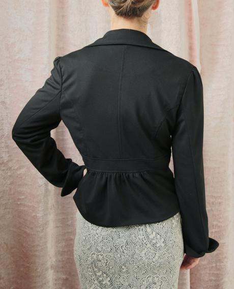 Čierne mäkké sáčko na háčiky amisu veľ.40, amisu,l