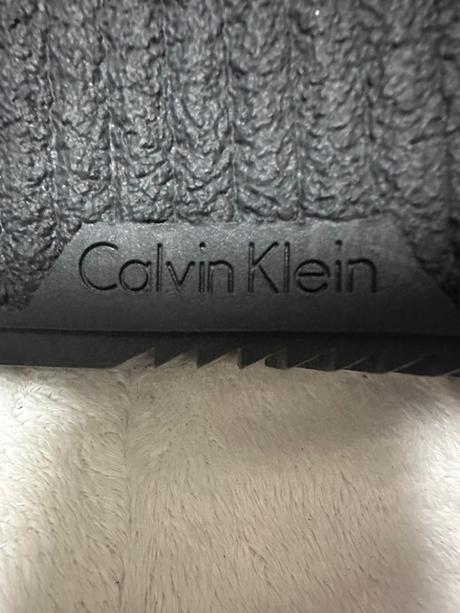 Čierne čižmy na platforme zn. calvin klein jeans, 39