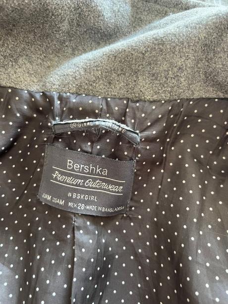 Dámsky zimný kabát bershka veľ. m, bershka,m