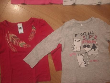 Tričká s dlhým rukávom ( 5 eur / kus ), 110