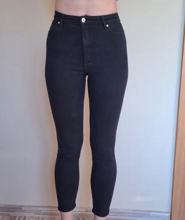 Čierne skinny/obtiahnuté džínsy h&m, h&m,36