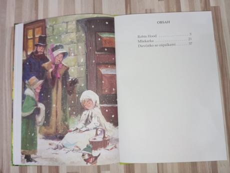 Robin hood, mliekarka, dievčatko so zápalkami, 