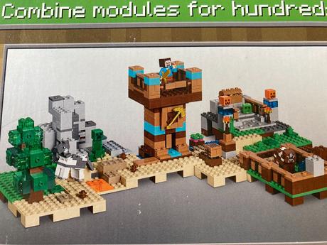 Stavebnica lego minecraft 21135, 