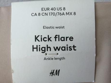 Nové kvalitné nohavice, h&m,40