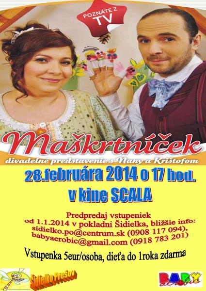 Maškrtníček v Prešove