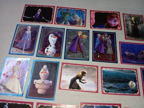Frozen ľadové kráľovstvo nálepky 23ks, 
