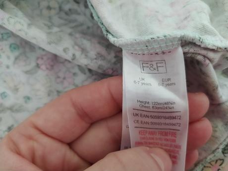 Kvietkove šaty, f&f,122