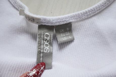 Vrúbkované body asos, 36