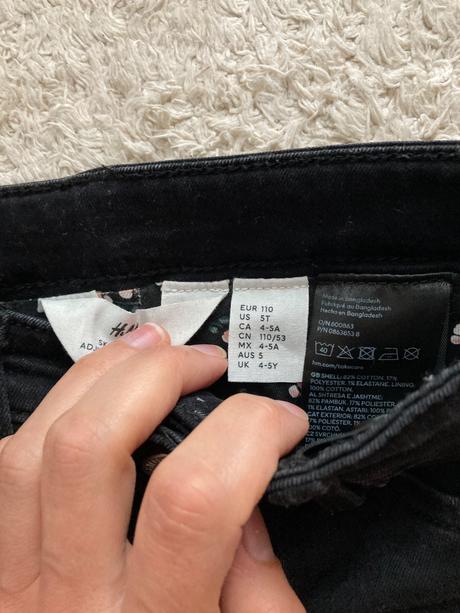 Zateplene rifle ham, h&m,104