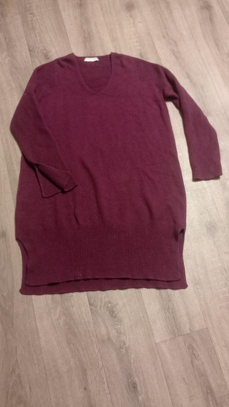 Predĺžený pulóver stefanel, s