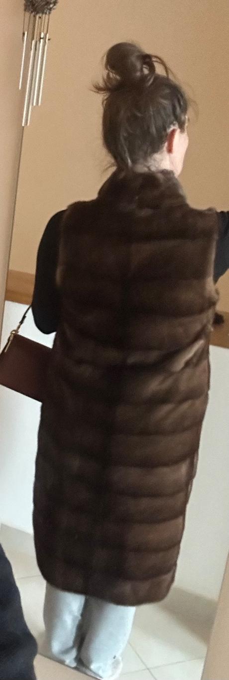 Maxi vesta práva norka 36, 36