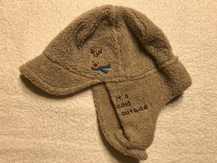 Huňatá čiapka na zimu , baby club,86