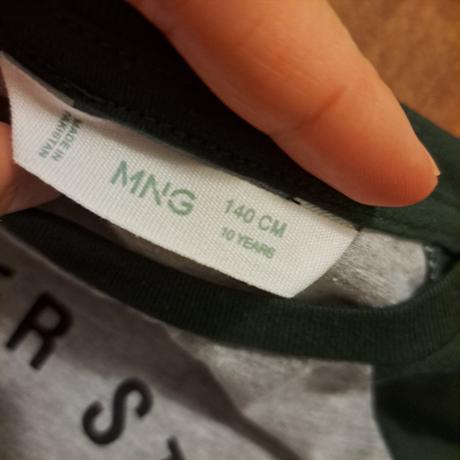 Tričko s bicyklom, mango,140