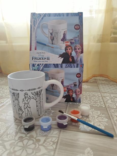 Hrnček na maľovanie fronzen, 