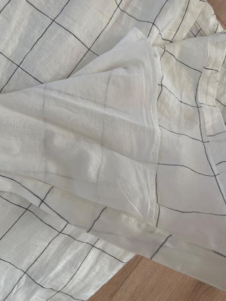 Ľanová mango sukňa, mango,s