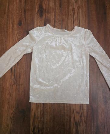 Zamatové tricko g&m, h&m,110