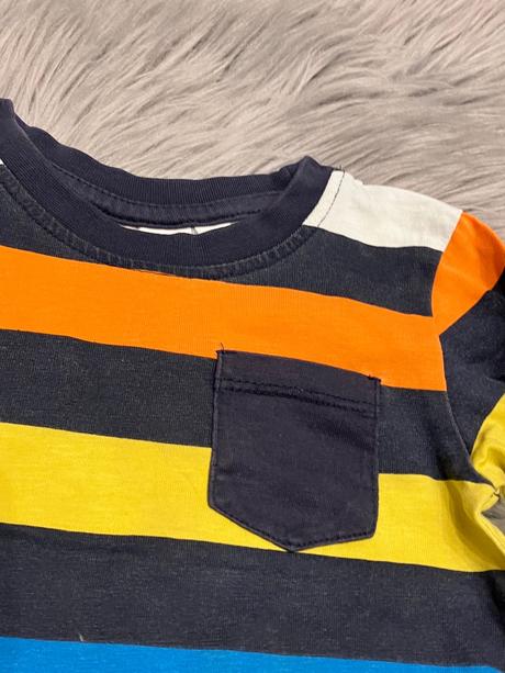 Chlapčenské pásikavé tričko (80), 80